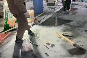 龙岩地下车库堵漏施工视频